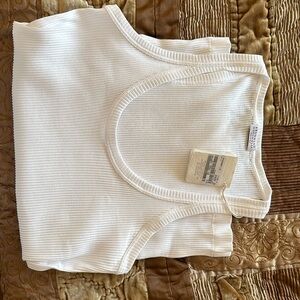 Brunello Cuccinelli white cotton top